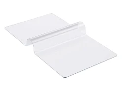 Toalha de Mesa Transparente SucceBuy Protetor de Mesa em PVC, 91 x 137 cm, Base de Mesa em Plástico Transparente, 1,5 mm de Espessura