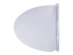Toalha de Mesa Transparente SucceBuy Protetor de Mesa em PVC, Capa Redonda de Plástico Transparente de 123 cm, 1,5 mm de Espessura