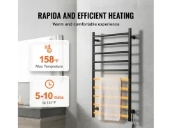 Toalheiro Aquecido SucceBuy Podgrzewacz do ręczników 10 szt.