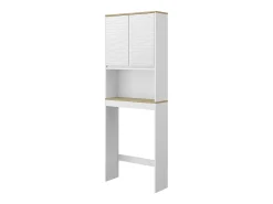 Toilettenschrank branco 60x20x163 livia