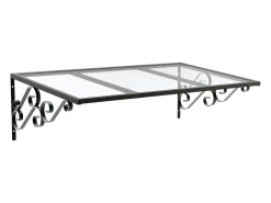 Toldo AMBAN de alumínio - 150*80cm - Estilo charmoso