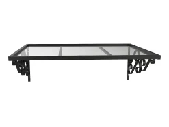 Toldo AMBAN de alumínio - 150*80cm - Estilo charmoso