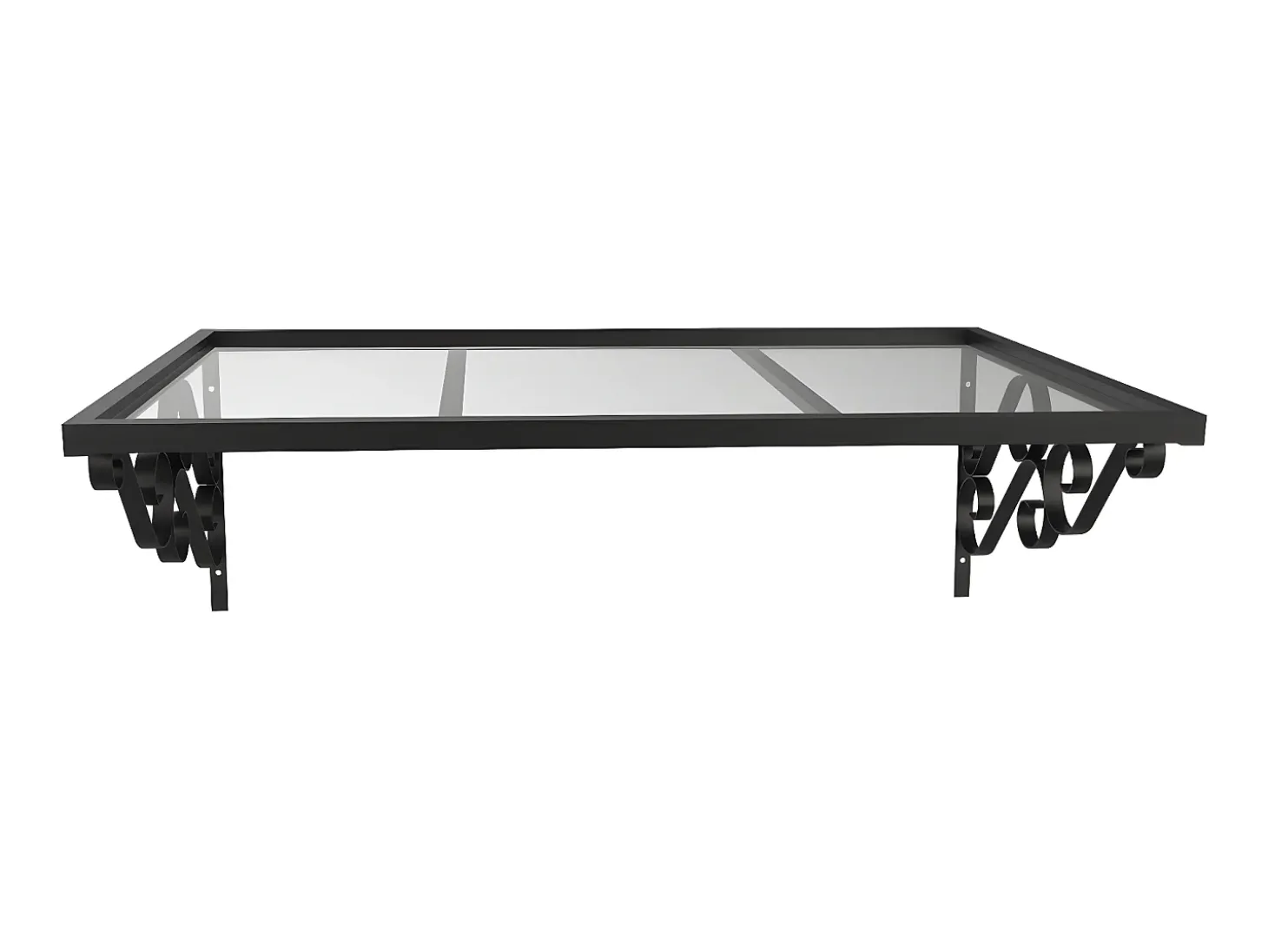Toldo AMBAN de alumínio - 150*80cm - Estilo charmoso