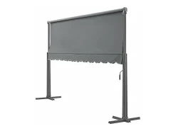 Toldo autoportante de dupla inclinação 600 x 300 x 260 cm cinza escuro 03_0008297