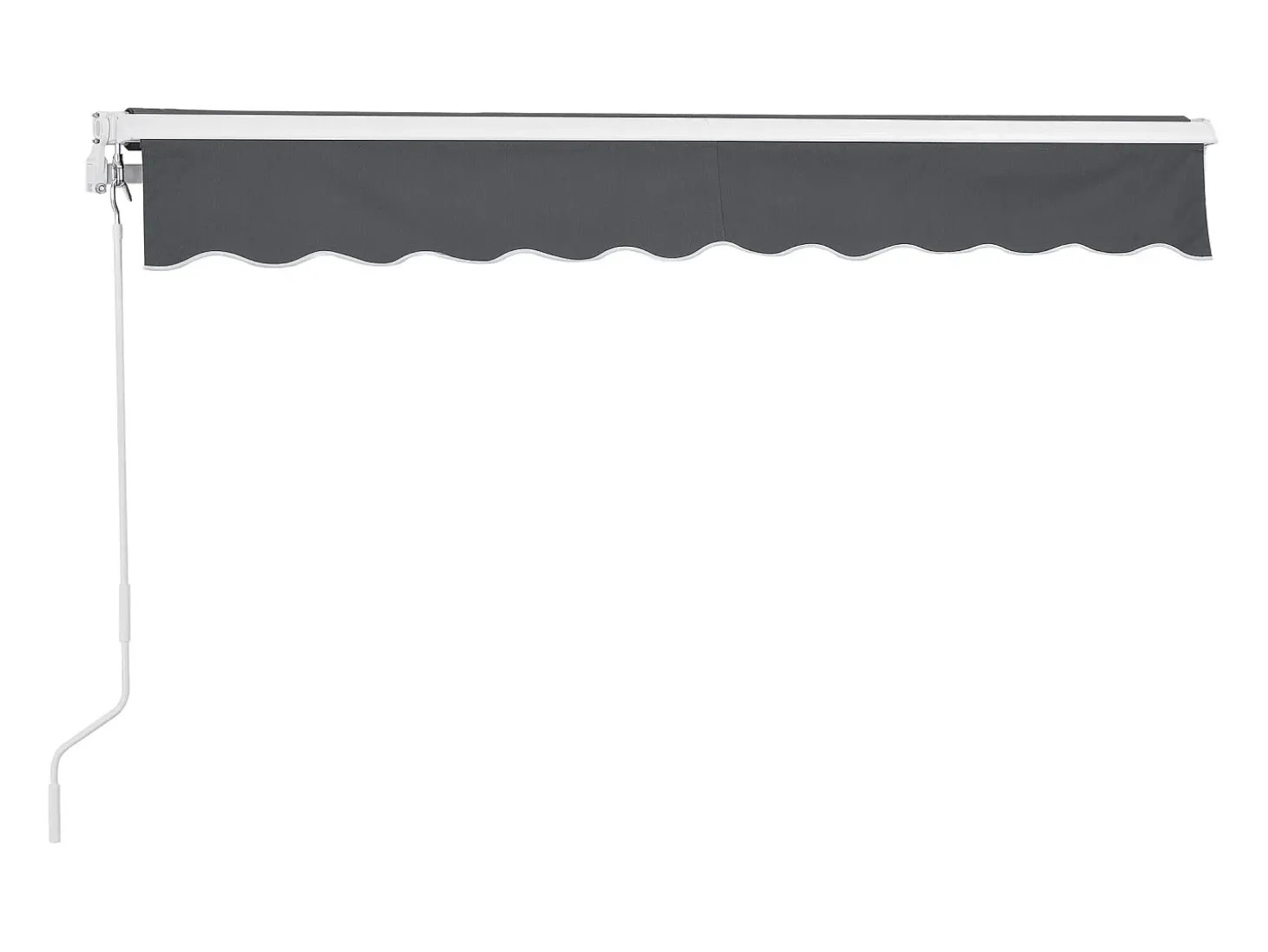 Toldo com manivela 300 x 250 cm cinza escuro 03_0008305