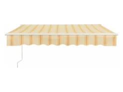 Toldo com manivela 350 x 250 cm amarelo e branco 03_0008311
