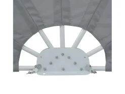 Toldo lateral retrátil/tela de privacidade para pátio jardim terraço varanda 160 cm cinza 02_0007070