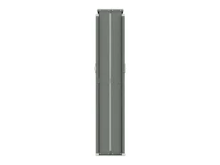 Toldo lateral retrátil/tela de privacidade para pátio jardim terraço varanda 180 x 600 cm vermelho 02_0007469