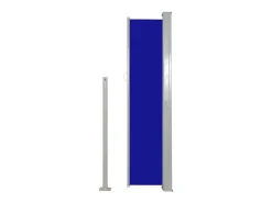 Toldo lateral retrátil/tela de privacidade para pátio jardim terraço varanda 140 x 300 cm azul 02_0007088