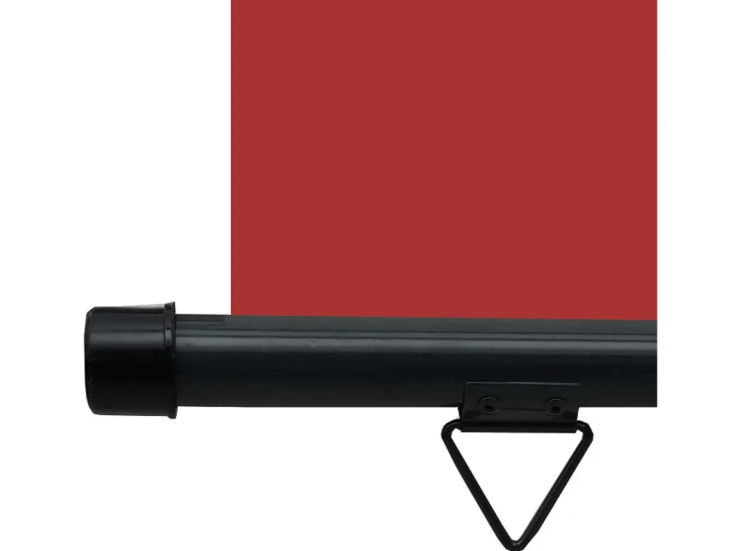 Toldo lateral retrátil/tela de privacidade para pátio jardim terraço varanda 140 x 250 cm vermelho 02_0007017