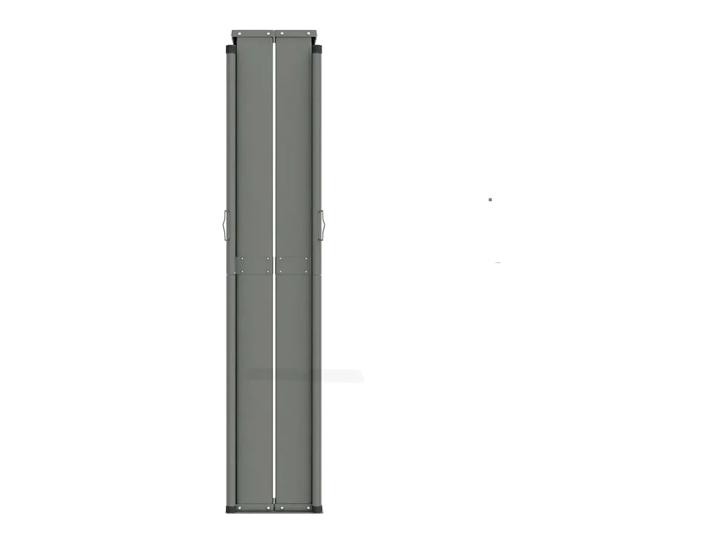 Toldo lateral retrátil/tela de privacidade para pátio jardim terraço varanda 180 x 1000 cm preto 02_0007441
