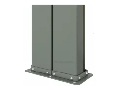 Toldo lateral retrátil/tela de privacidade para pátio jardim terraço varanda 180 x 1000 cm preto 02_0007441