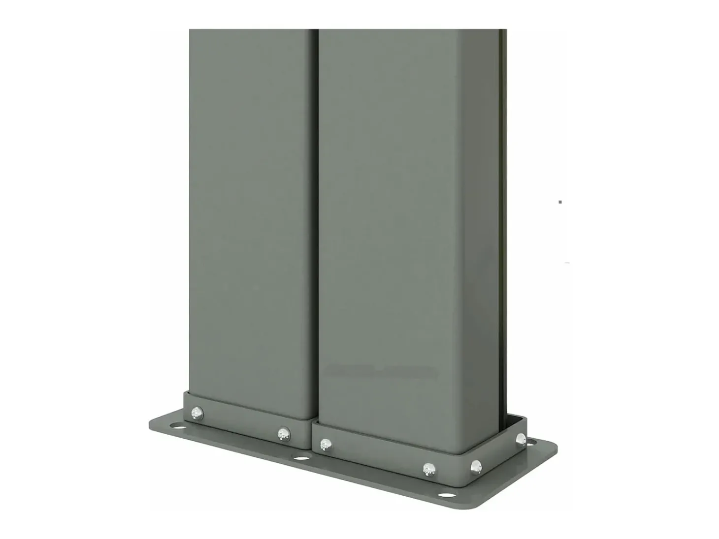 Toldo lateral retrátil/tela de privacidade para pátio jardim terraço varanda 180 x 1000 cm preto 02_0007441