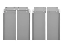 Toldo lateral retrátil/tela de privacidade para pátio jardim terraço varanda 160 x 600 cm preto 02_0007437