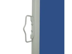 Toldo lateral retrátil/tela de privacidade para pátio jardim terraço varanda 100 x 300 cm azul 02_0007180