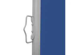 Toldo lateral retrátil/tela de privacidade para pátio jardim terraço varanda 140 x 1200 cm azul 02_0007233