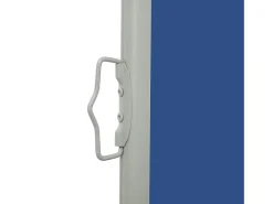 Toldo lateral retrátil/tela de privacidade para pátio jardim terraço varanda 120 x 500 cm azul 02_0007222