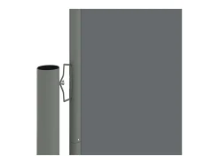 Toldo lateral retrátil/tela de privacidade para pátio jardim terraço varanda antracite 220 x 1200 cm 02_0007125