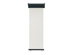 Toldo lateral retrátil/tela de privacidade para pátio jardim terraço varanda 60 x 250 cm creme 02_0007033