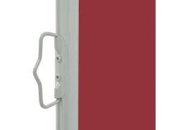 Toldo lateral retrátil/tela de privacidade para pátio jardim terraço varanda 60 x 300 cm vermelho 02_0007393