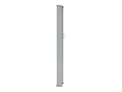 Toldo lateral retrátil/tela de privacidade para pátio jardim terraço varanda 60 x 300 cm vermelho 02_0007393