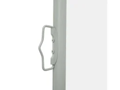 Toldo lateral retrátil/tela de privacidade para pátio jardim terraço varanda 170 x 300 cm creme 02_0007312