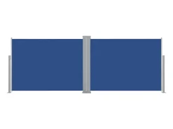 Toldo lateral retrátil/tela de privacidade para pátio jardim terraço varanda 120 x 1000 cm azul 02_0007132