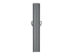 Toldo lateral retrátil/tela de privacidade para pátio jardim terraço varanda 160 x 600 cm marrom 02_0007098