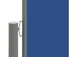 Toldo lateral retrátil/tela de privacidade para pátio jardim terraço varanda tela azul 160 x 1200 cm 02_0007141
