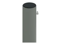 Toldo lateral retrátil/tela de privacidade para pátio jardim terraço varanda 220 x 1200 cm preto 02_0007448