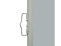 Toldo lateral retrátil/tela de privacidade para pátio jardim terraço varanda 170 x 300 cm cinza 02_0007314