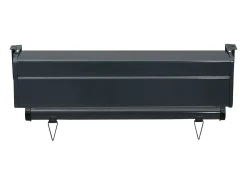 Toldo lateral retrátil/tela de privacidade para pátio jardim terraço varanda 60 x 250 cm cinza 02_0007034