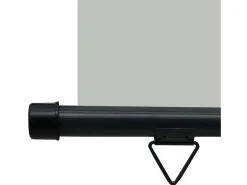 Toldo lateral retrátil/tela de privacidade para pátio jardim terraço varanda 60 x 250 cm cinza 02_0007034