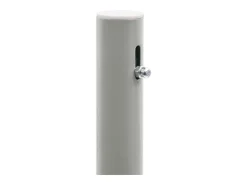 Toldo lateral retrátil/tela de privacidade para pátio jardim terraço varanda 140 x 300 cm vermelho 02_0007092