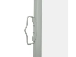 Toldo lateral retrátil/tela de privacidade para pátio jardim terraço varanda 120 x 500 cm creme 02_0007223