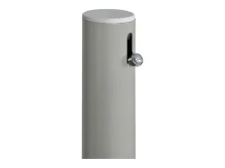 Toldo lateral retrátil/tela de privacidade para pátio jardim terraço varanda 160 x 300 cm marrom 02_0007275
