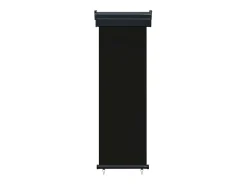 Toldo lateral retrátil/tela de privacidade para pátio jardim terraço varanda 60 x 250 cm preto 02_0007036