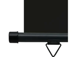 Toldo lateral retrátil/tela de privacidade para pátio jardim terraço varanda 60 x 250 cm preto 02_0007036