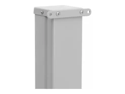 Toldo lateral retrátil/tela de privacidade para pátio jardim terraço varanda 600 x 160 cm marrom 02_0007386