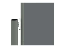 Toldo lateral retrátil/tela de privacidade para pátio jardim terraço varanda antracite 160 x 1000 cm 02_0007114