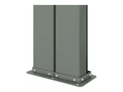 Toldo lateral retrátil/tela de privacidade para pátio jardim terraço varanda 180 x 1200 cm antracite 02_0007119