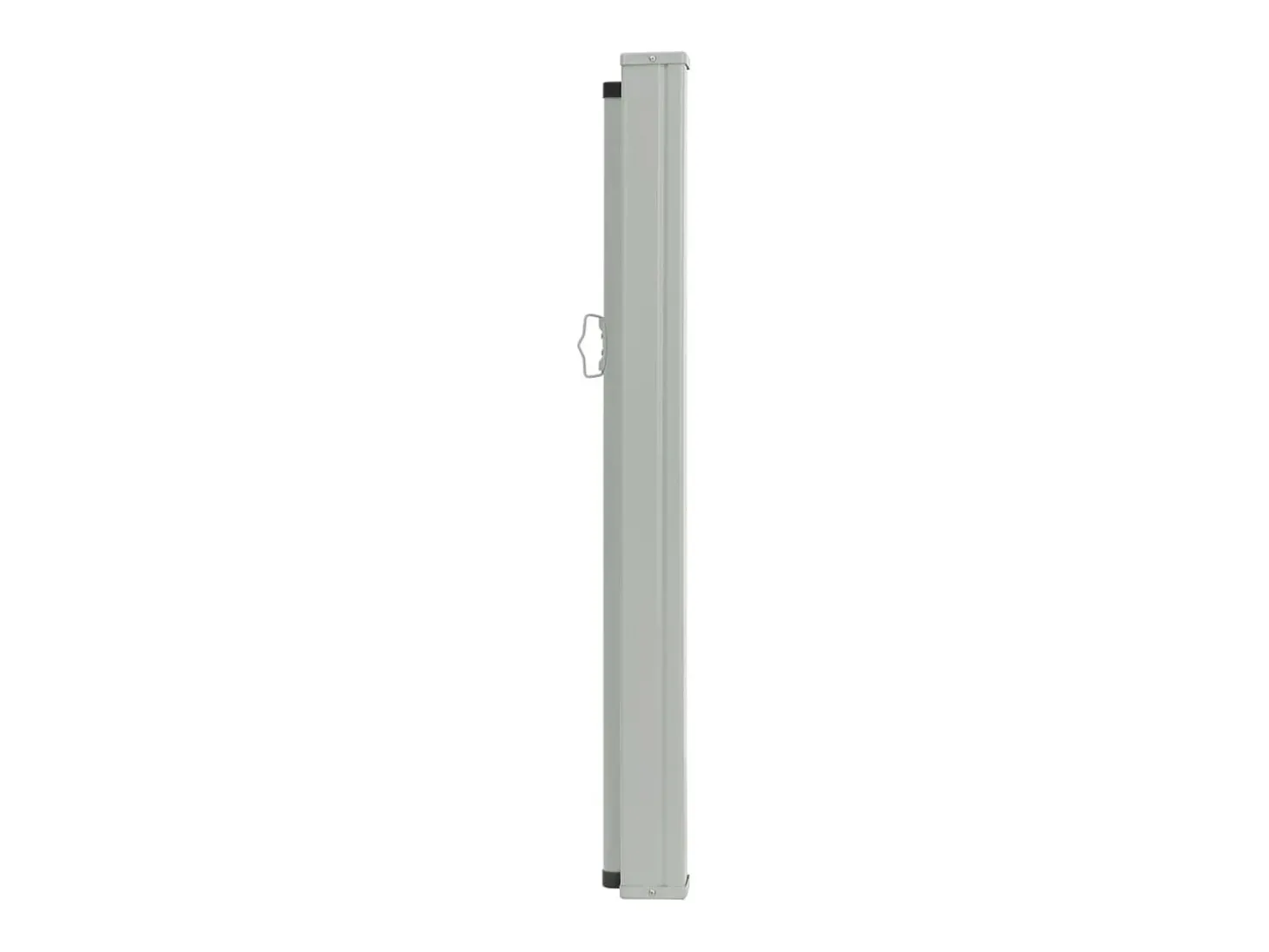 Toldo lateral retrátil/tela de privacidade para pátio jardim terraço varanda 170 x 300 cm preto 02_0007317