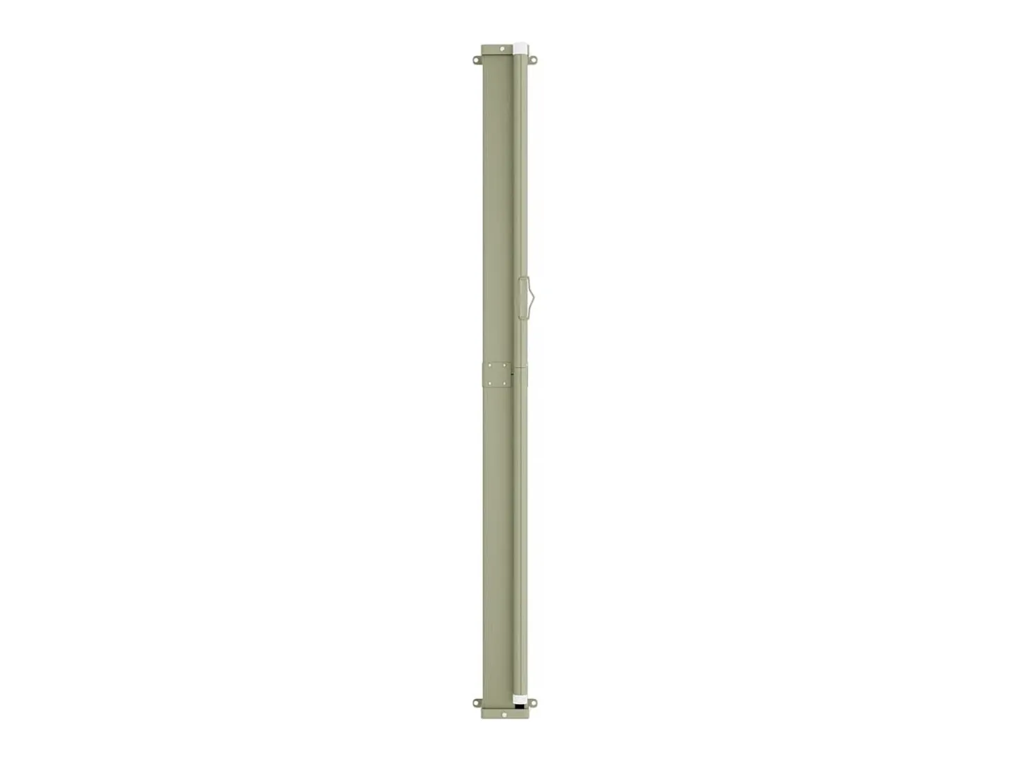 Toldo lateral retrátil/tela de privacidade para pátio jardim terraço varanda 117 x 600 cm cinza 02_0007215