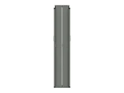 Toldo lateral retrátil/tela de privacidade para pátio jardim terraço varanda 200 x 1200 cm marrom 02_0007420