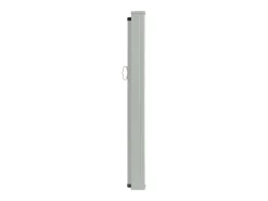 Toldo lateral retrátil/tela de privacidade para pátio jardim terraço varanda 140 x 500 cm cinza 02_0007255