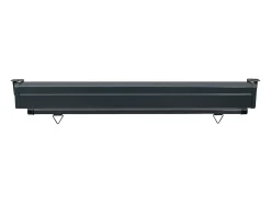 Toldo lateral retrátil/tela de privacidade para pátio jardim terraço varanda 140 x 250 cm creme 02_0007010