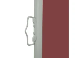 Toldo lateral retrátil/tela de privacidade para pátio jardim terraço varanda 170 x 300 cm marrom 02_0007315