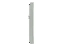 Toldo lateral retrátil/tela de privacidade para pátio jardim terraço varanda 100 x 300 cm creme 02_0007182