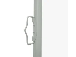 Toldo lateral retrátil/tela de privacidade para pátio jardim terraço varanda 100 x 300 cm creme 02_0007182