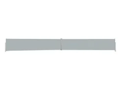 Toldo lateral retrátil/tela de privacidade para pátio jardim terraço varanda 140 x 1200 cm antracite 02_0007232